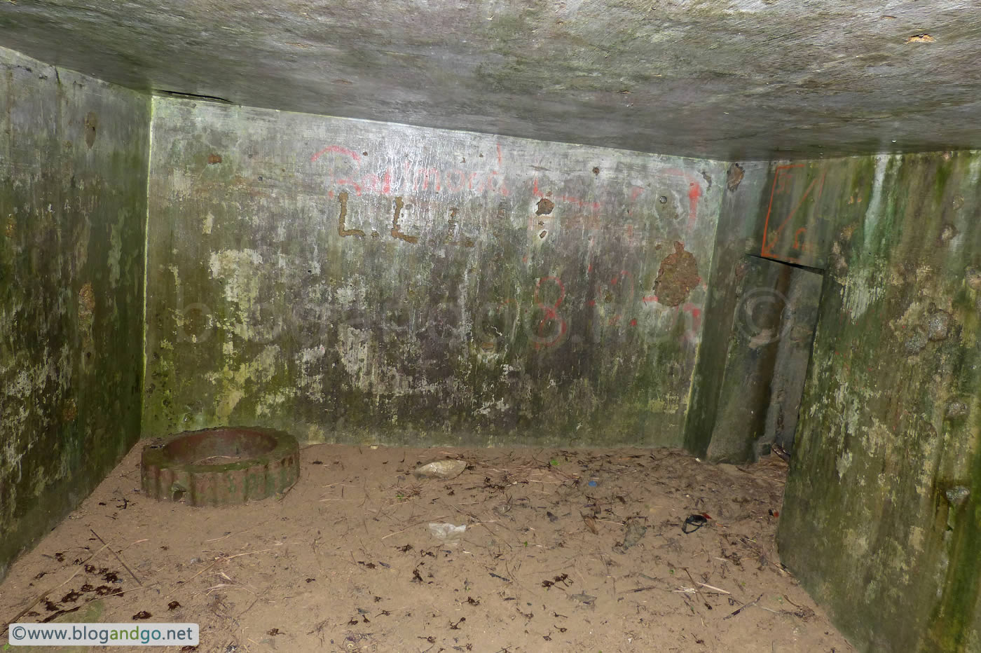 Wilson Trail 2 - Battle damaged Jardine's Lookout Pillbox